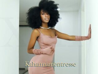 Kahannamontresse