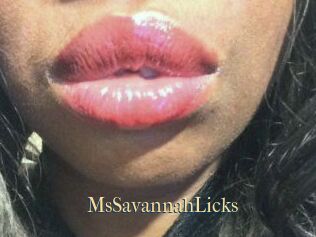 MsSavannahLicks