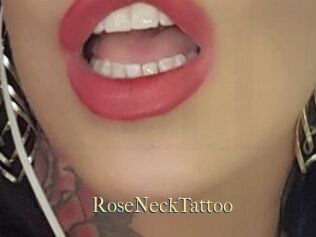 RoseNeckTattoo