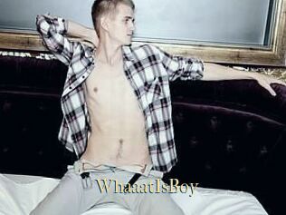 WhaaatIsBoy